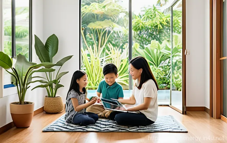 대체에너지 투자 - **Prompt 1: Modern Malaysian Family Benefiting from Rooftop Solar**
    "A vibrant, high-definition ...