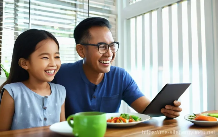 태양광 발전 시스템 - **A Happy Malaysian Family with a Low Electricity Bill:**
    "A cheerful Malaysian family, consisti...