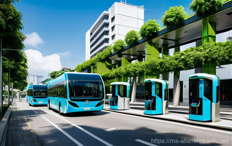 수소 에너지 - **Prompt 1: Green Hydrogen Production in Malaysia**
    "A wide-angle, highly detailed illustration ...