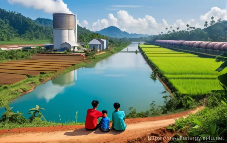 대체에너지 기업 주식 분석 - **Prompt:** A vibrant, futuristic Malaysian cityscape at sunset, showcasing widespread adoption of s...