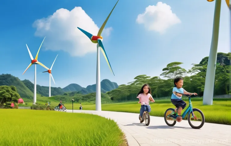 대체에너지 기업 주식 분석 - **Prompt:** A serene, picturesque Malaysian rural landscape where traditional elements blend with ad...